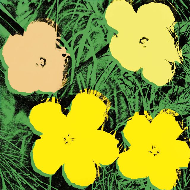 Andy Warhol — Цветы : одна тарелка (F. &. S. II.72)