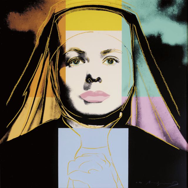 Andy Warhol — "Монахиня" Ингрид Бергман (F. & S. II.314)