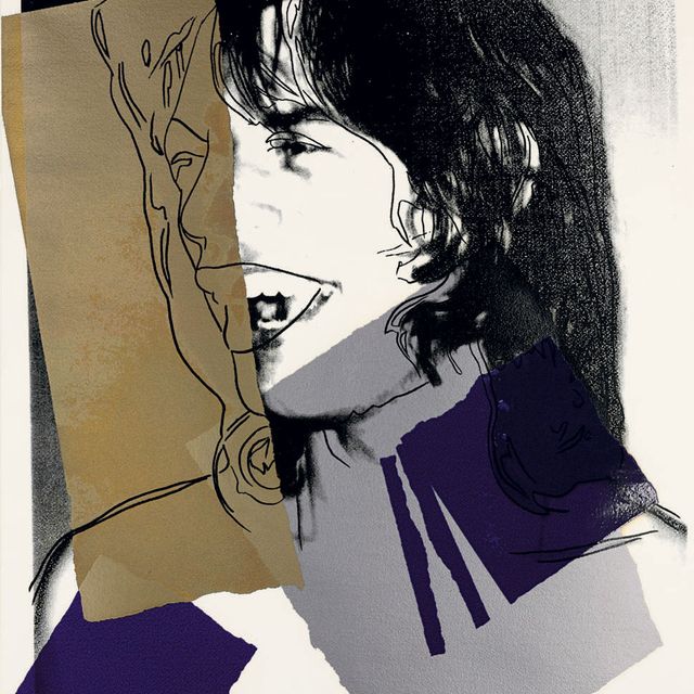 Andy Warhol — Мик Джаггер : одна пластинка (F. & S. II.142)