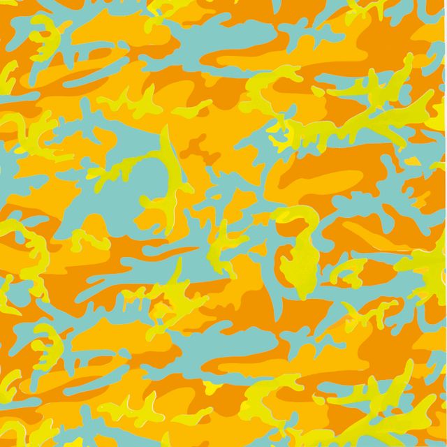Andy Warhol — Камуфляж: одна пластина
