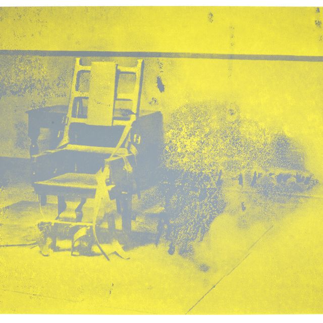 Andy Warhol — Электрические стулья : один принт
