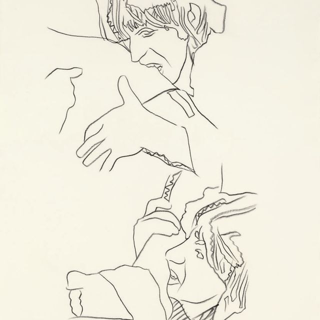 Andy Warhol — Rolling Stones-Люблю тебя вживую (Кит Ричардс и Рон Вуд)