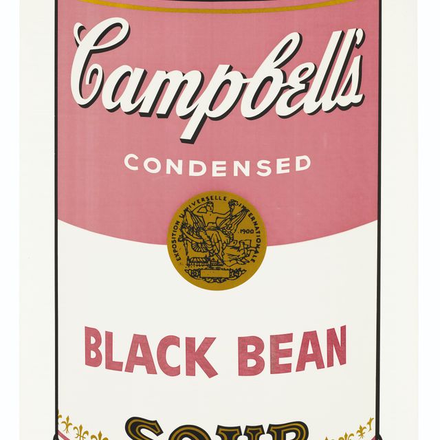 Andy Warhol — Черная фасоль из супа "Кэмпбелл", который я приготовил.
