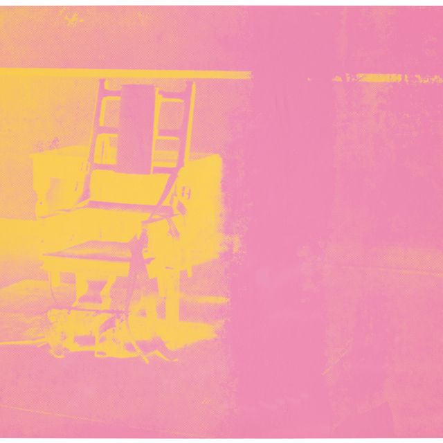 Andy Warhol — Электрические стулья : один принт