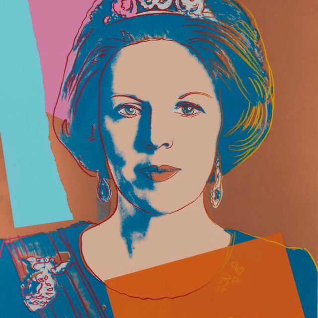 Andy Warhol — Королева Нидерландов Беатрикс, от правящих королев