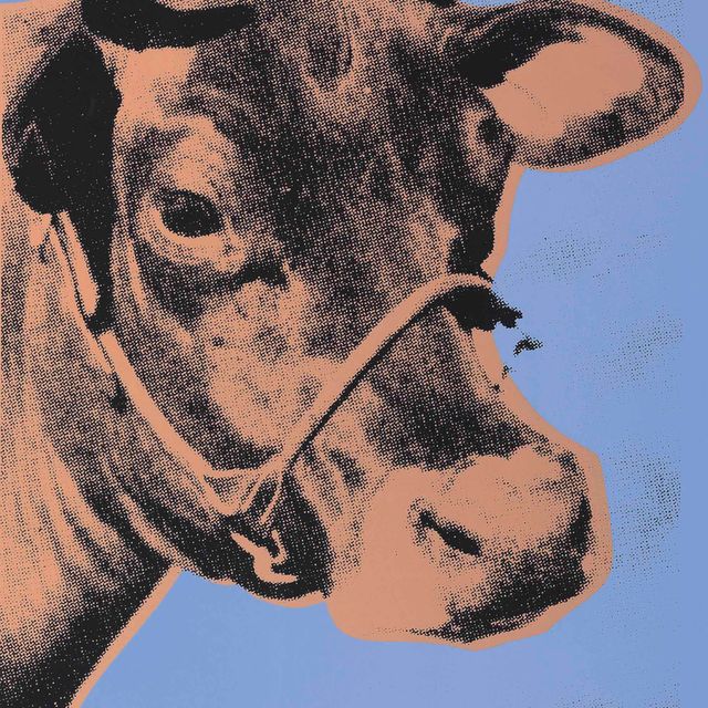 Andy Warhol — Корова (синяя) (F. & S. II.11A)