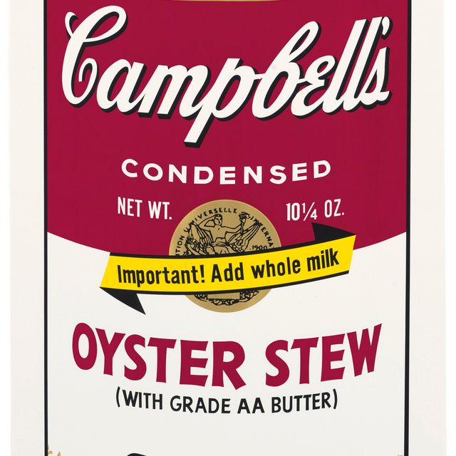 Andy Warhol — Рагу из устриц от Campbell's Soup II
