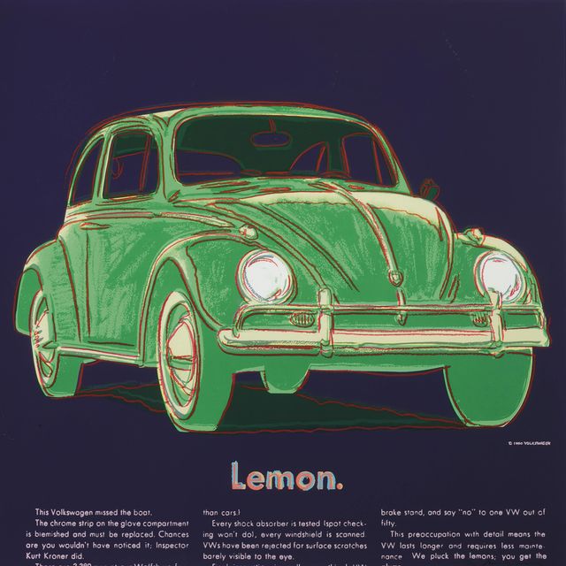 Andy Warhol — Фольксваген, из рекламы (F. & S. II.358)