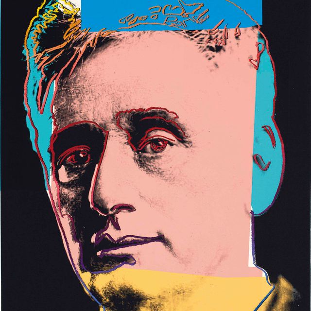 Andy Warhol — Луис Брандейс из "Десяти портретов евреев двадцатого века"
