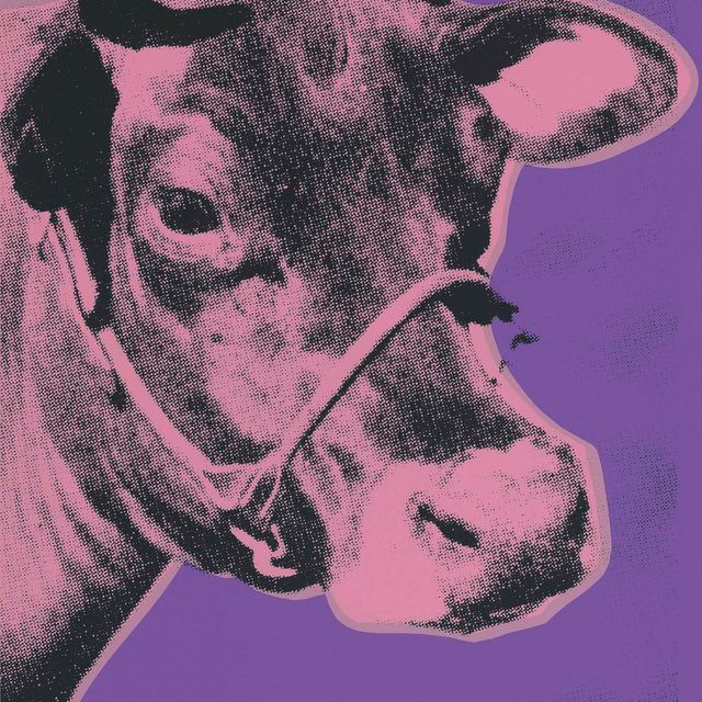 Andy Warhol — Корова (фиолетовая) (F & S. II.12A)