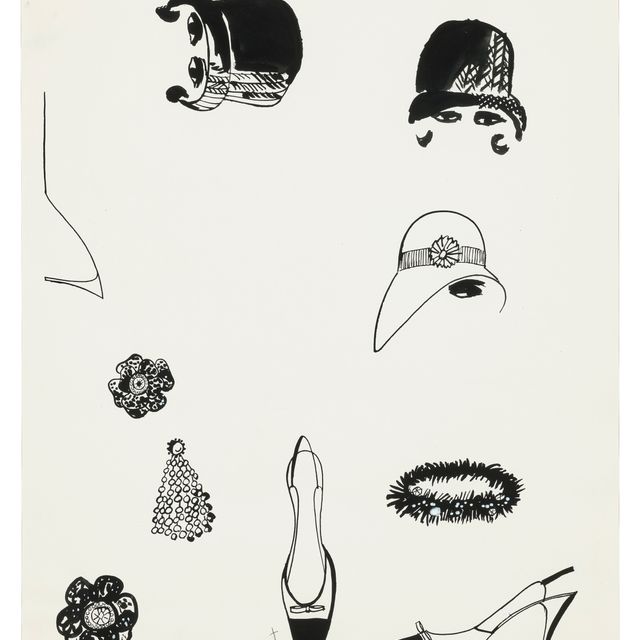 Andy Warhol — Без названия (Головные уборы, обувь и украшения)