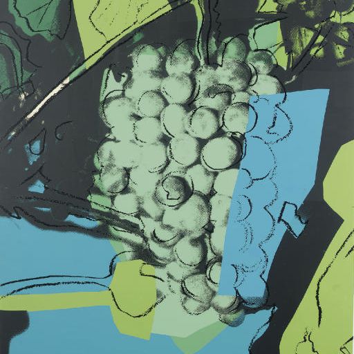 Andy Warhol — Виноград: Одна тарелка (F. & S. 193)