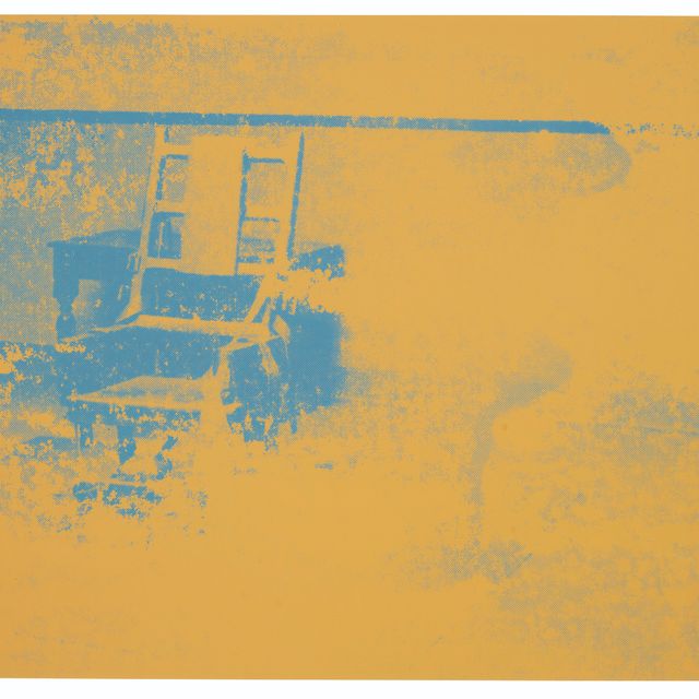 Andy Warhol — Электрические стулья : один принт