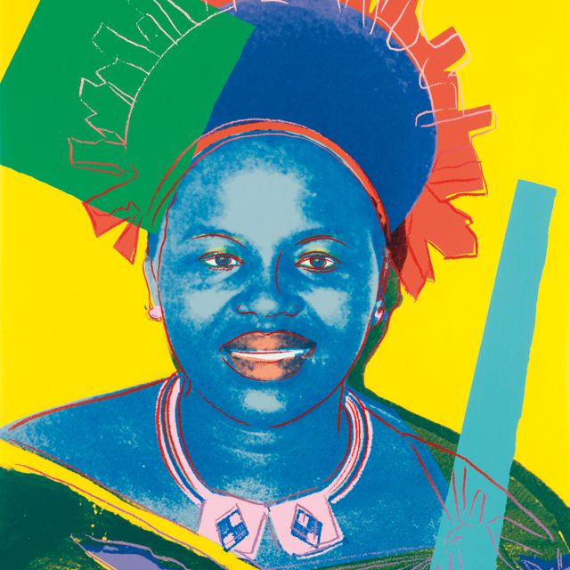 Andy Warhol — Королева Нтомби Твала, от: Reinging Queens (Королевское издание)