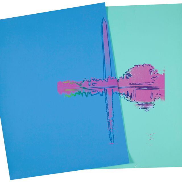 Andy Warhol — Памятник Вашингтону