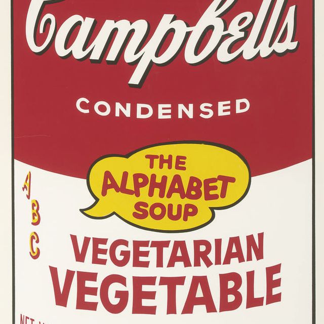 Andy Warhol — Вегетарианский овощной суп Campbell's Soup II (F. & S. 56)