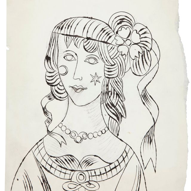 Andy Warhol — Женский портрет