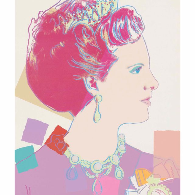 Andy Warhol — Королева Дании Маргрете II, от: Правящие королевы