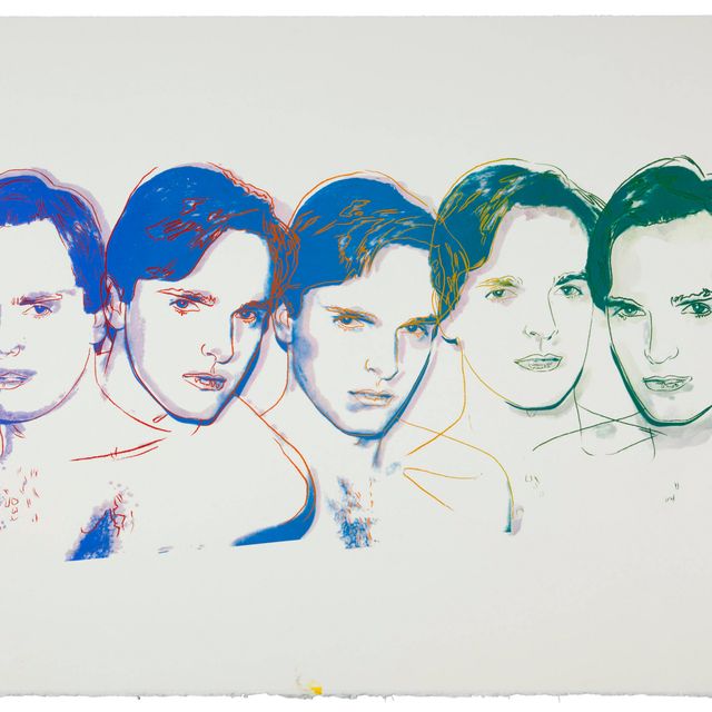 Andy Warhol — Мигель Бозе (Франция и Франция III.19)