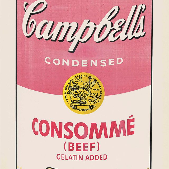 Andy Warhol — Консоме из говядины, от: Campbell's Soup I