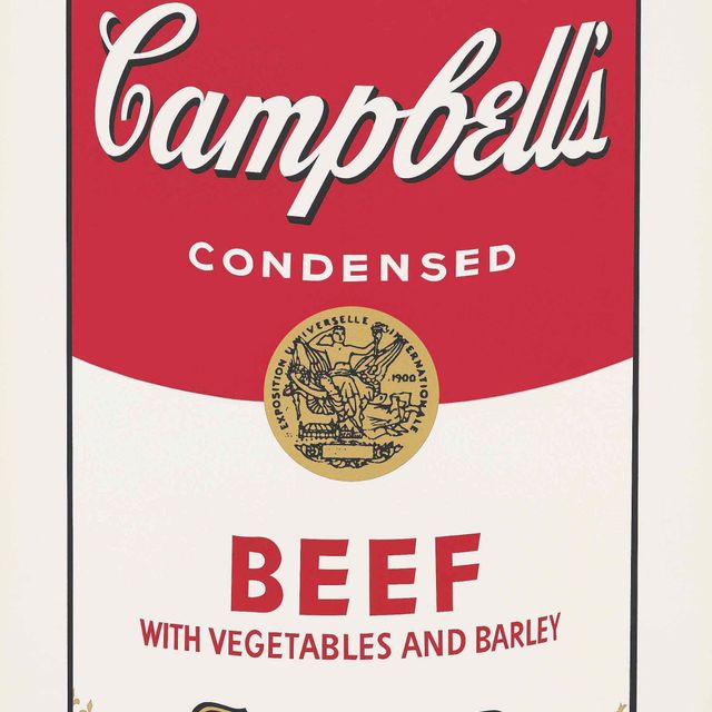 Andy Warhol — Говядина с овощами и перловкой, от: Campbell's Soup I