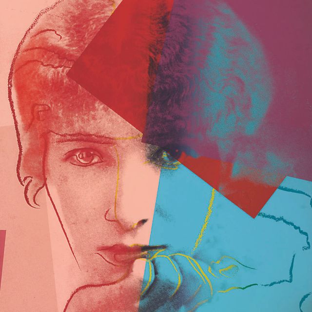 Andy Warhol — Сара Бернар, из "Десяти портретов евреев двадцатого века" (F. & S. II.234)