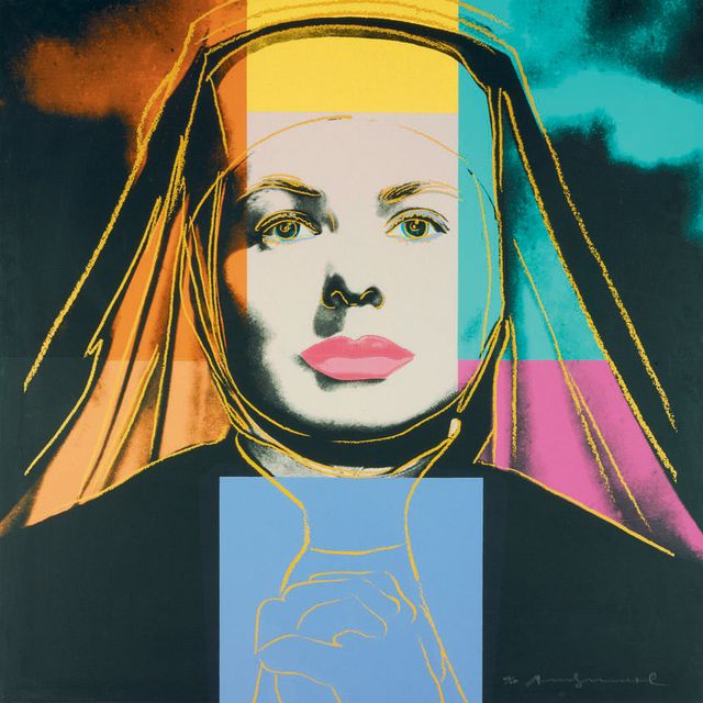 Andy Warhol — Монахиня, от Ингрид Бергман (F. & S. II.314)
