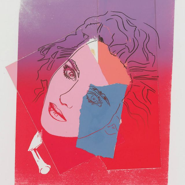 Andy Warhol — Изабель Аджани