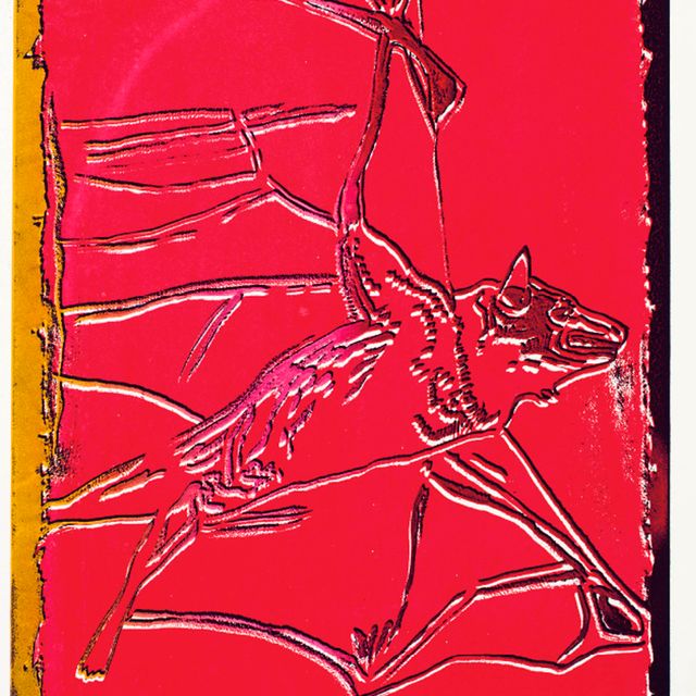 Andy Warhol — Летучие мыши, оставшиеся от исчезающих животных