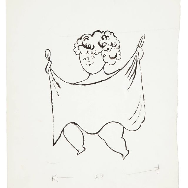 Andy Warhol — В глубине Моего сада Я Изучаю Рисунок