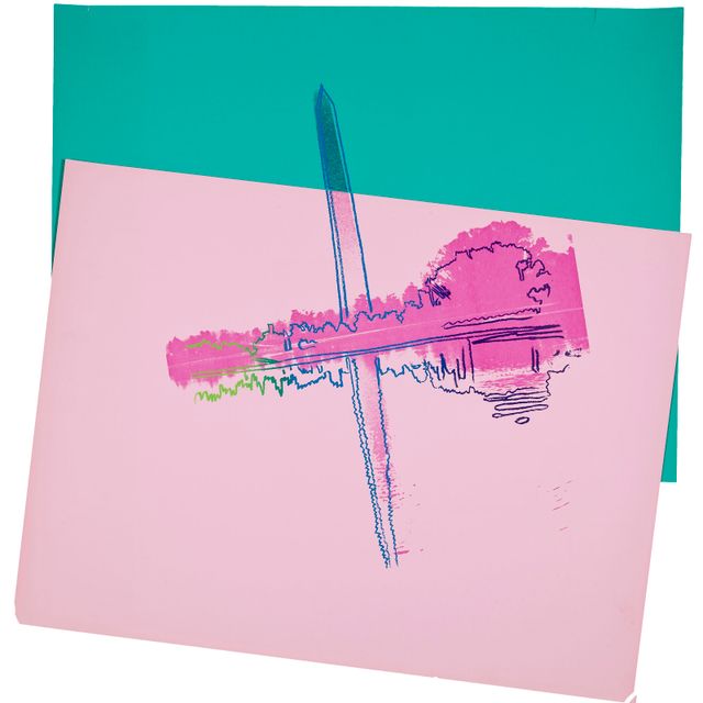 Andy Warhol — Памятник Вашингтону