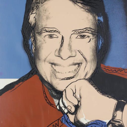 Andy Warhol — Джимми Картер II (F. & S. 151)