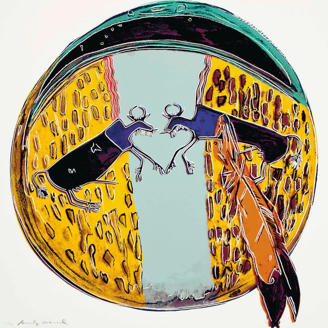 Andy Warhol — Щит индейцев равнин, из фильма "Ковбои и индейцы" (F. & S. II.382)