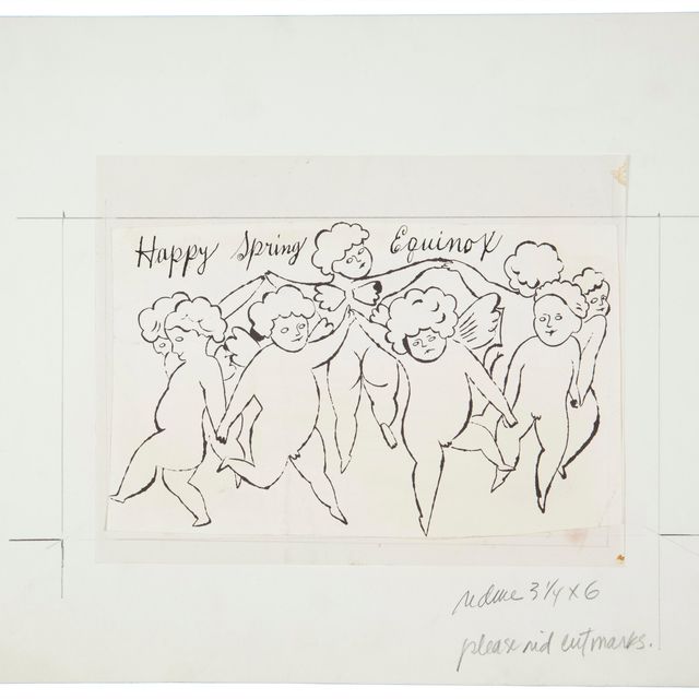 Andy Warhol — Счастливого весеннего равноденствия