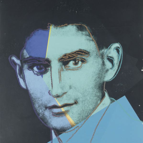 Andy Warhol — Франц Кафка, из "Десяти портретов евреев двадцатого века" (F. & S. 226)