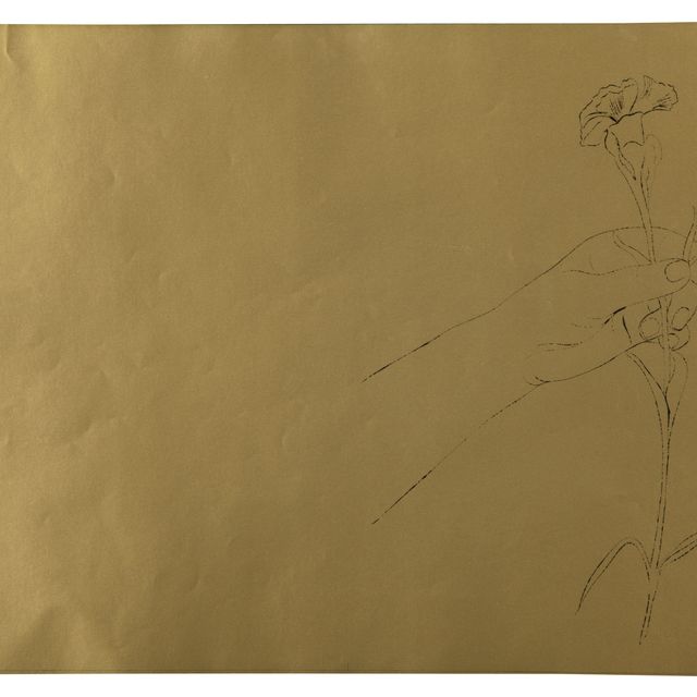 Andy Warhol — Золотая книга : одна пластина (см. F. & S. IV.114)