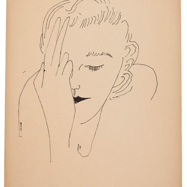 Andy Warhol — Женский портрет