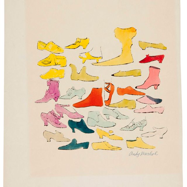 Andy Warhol — Для исследования качества обуви: обложка сзади (см. F. & S. IV.69A-84A)