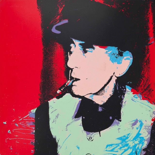 Andy Warhol — Ман Рэй, 1974 год