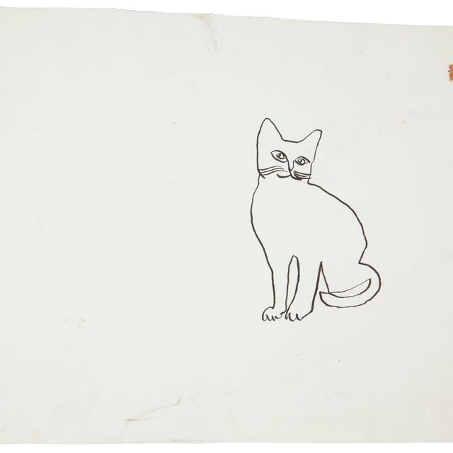 Andy Warhol — Кошка