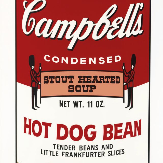 Andy Warhol — Фасолевый хот-дог от Campbell's Soup II (F. & S. II.59)