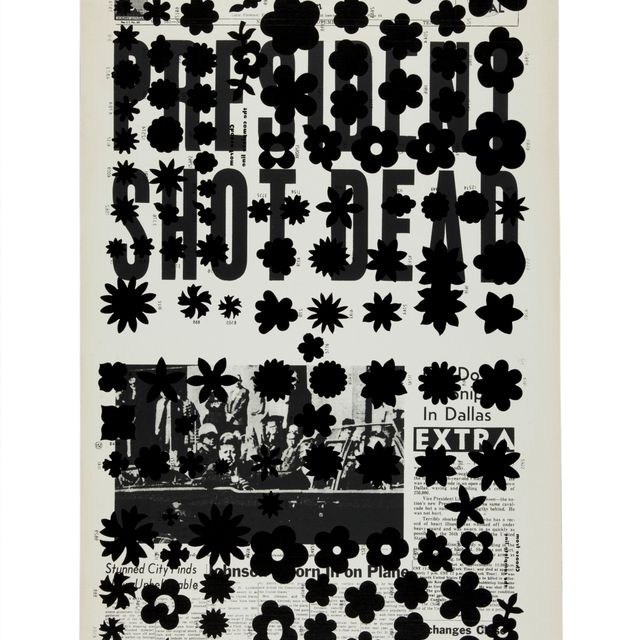 Andy Warhol — Обложка "Флэша" - 22 ноября 1963 года (см. F. & S. II.32-42)
