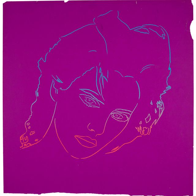 Andy Warhol — Изабель Аджани