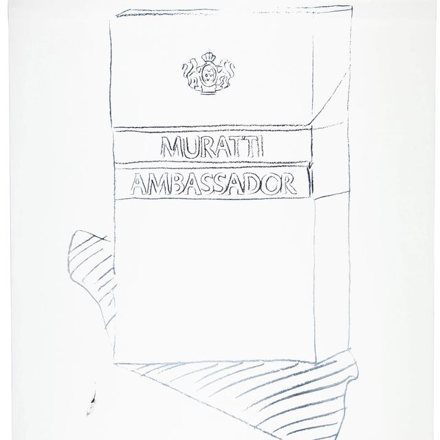 Andy Warhol — Посол Муратти (см. F. & S. III.27)