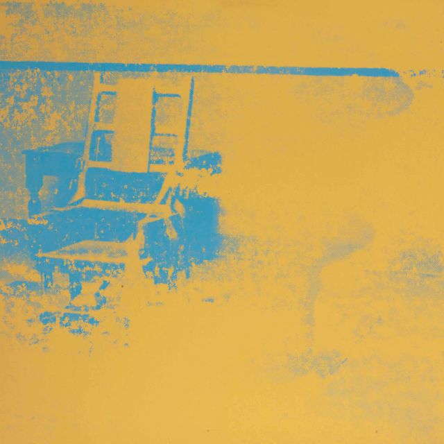 Andy Warhol — Электрический стул : один отпечаток