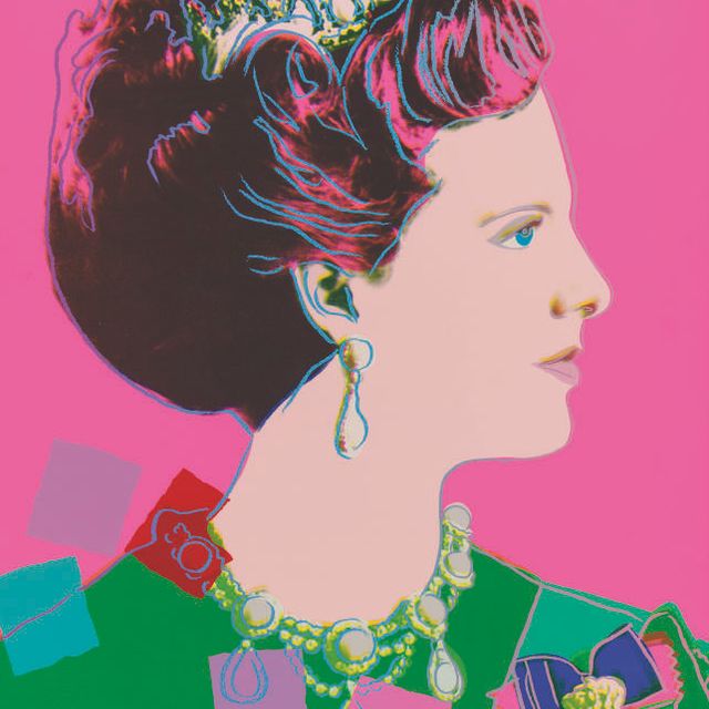 Andy Warhol — Королева Дании Маргрете II, от правящих королев (F. & S. II.345)