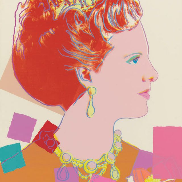 Andy Warhol — Королева Дании Маргрете II, от правящих королев (F. & S. II.344)