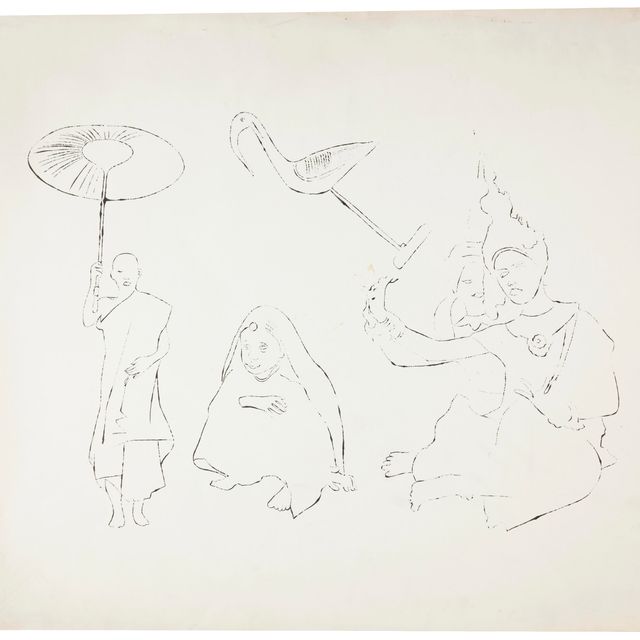 Andy Warhol — Балийские фигурки