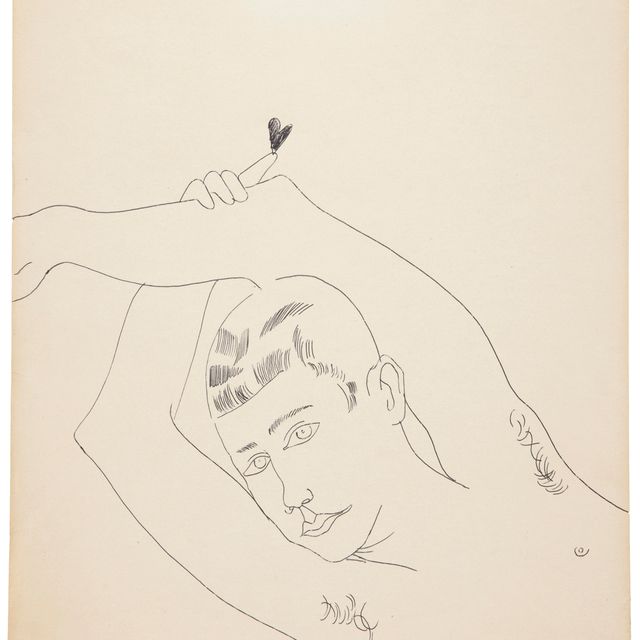 Andy Warhol — Молодой человек с сердцем