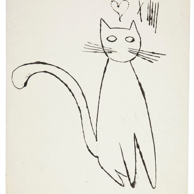 Andy Warhol — Кошка